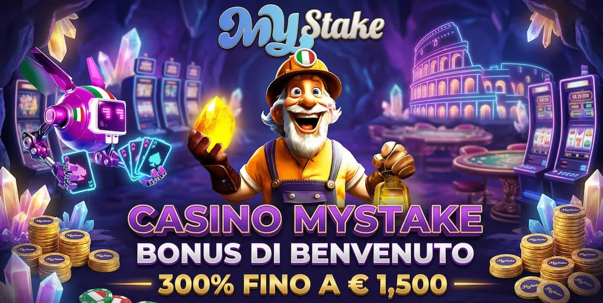 MyStake Casino Italia banner